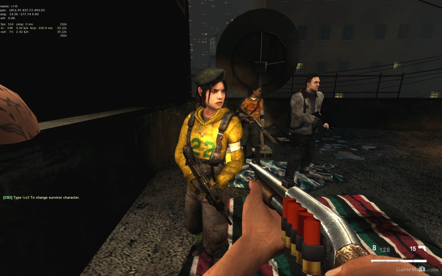 L4D1 TRS Zoey - Fairfield Hoodie & General TeenAngst: Beta Zoey with a berret