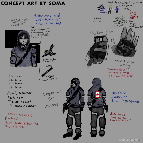 L4D1 Uninfected Hunter Bill