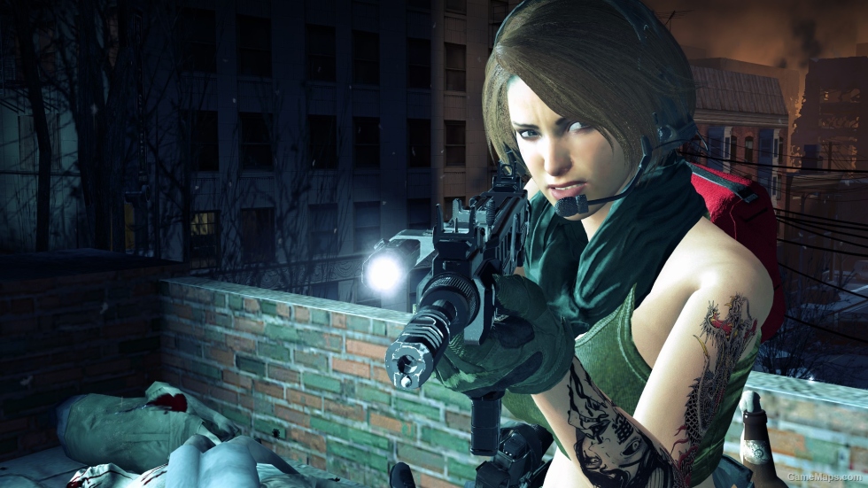 L4D1 WARCOM: Zoey Military [V2]