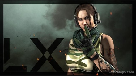 L4D1 WARCOM: Zoey Operator [Green Camo]