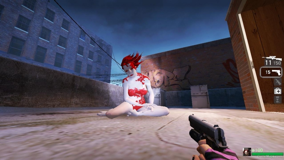 L4D1_Only Red Witch Demon (Left 4 Dead) GameMaps