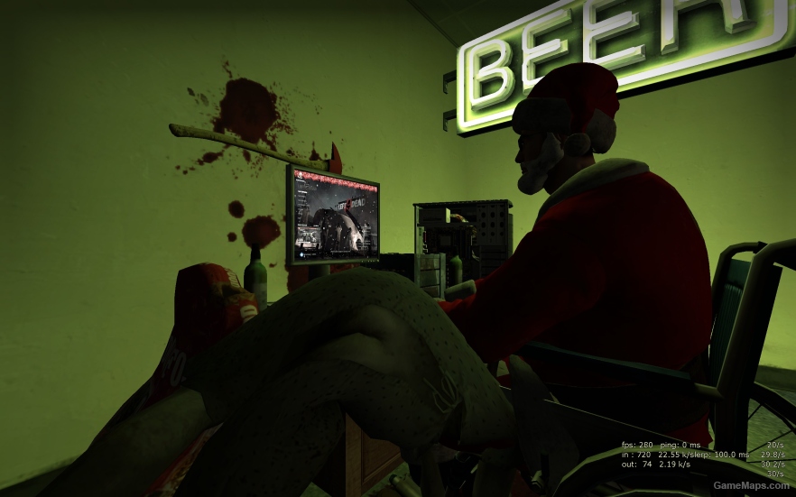 L4D1 Xmas Pack 2024 + Hospital Map with xmas event