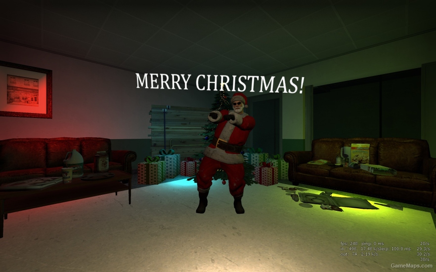 L4D1 Xmas Pack 2024 + Hospital Map with xmas event