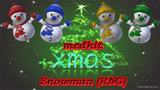 L4D1_Xmas Snowman - Medkit (RNG)