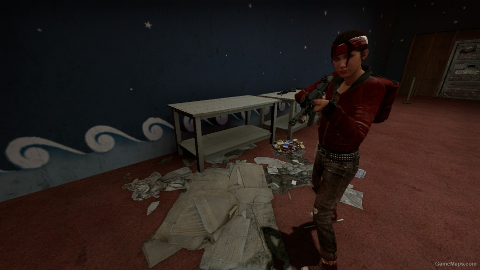 L4D1 Zoey Concept Bandanad