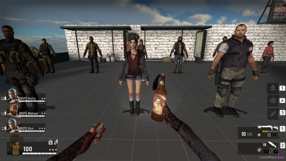 L4D1 Zoey_kat_s_outfit_ Sas_mask