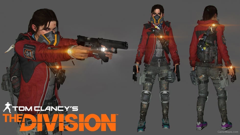 L4D1 Zoey The Division (Masked)