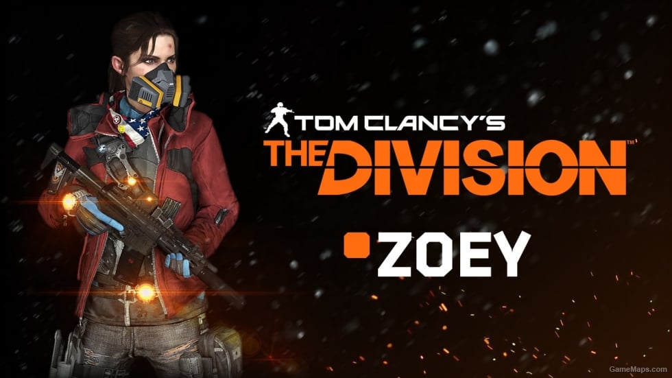 L4D1 Zoey The Division (Masked) with gloves