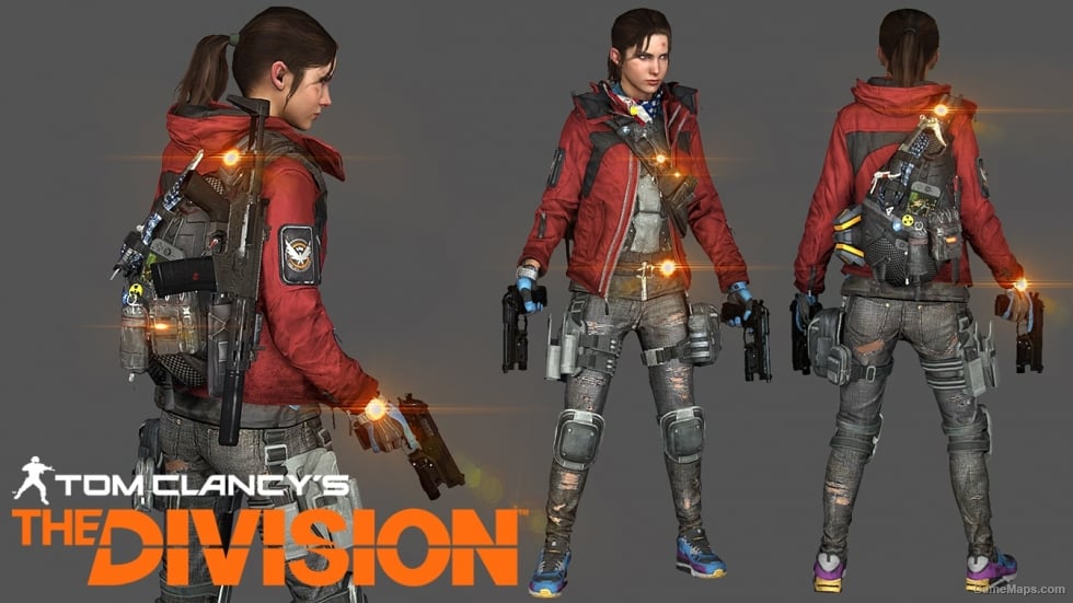 L4D1 Zoey The Division with Gloves