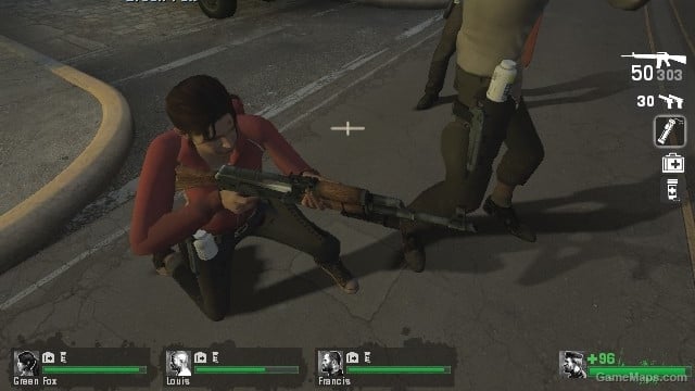 L4D2 AK-47 replaces rifle