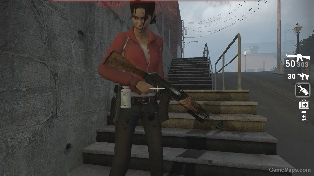 L4D2 AK-47 replaces rifle
