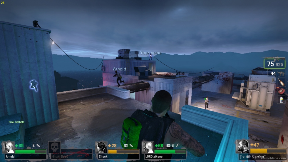 l4d2 HUD on l4d v2