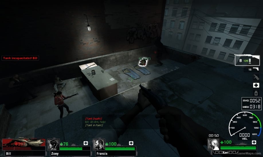 L4D2 Hud Style V2 with rainbow velometer