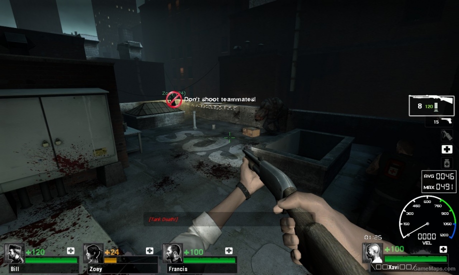L4D2 Hud Style V2 with rainbow velometer