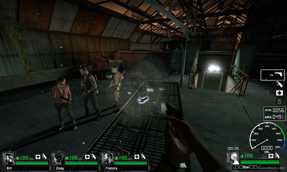L4D2 Hud Style V2 with rainbow velometer