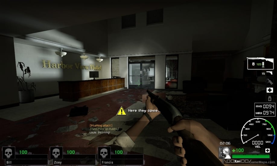 L4D2 Hud Style V2 with rainbow velometer