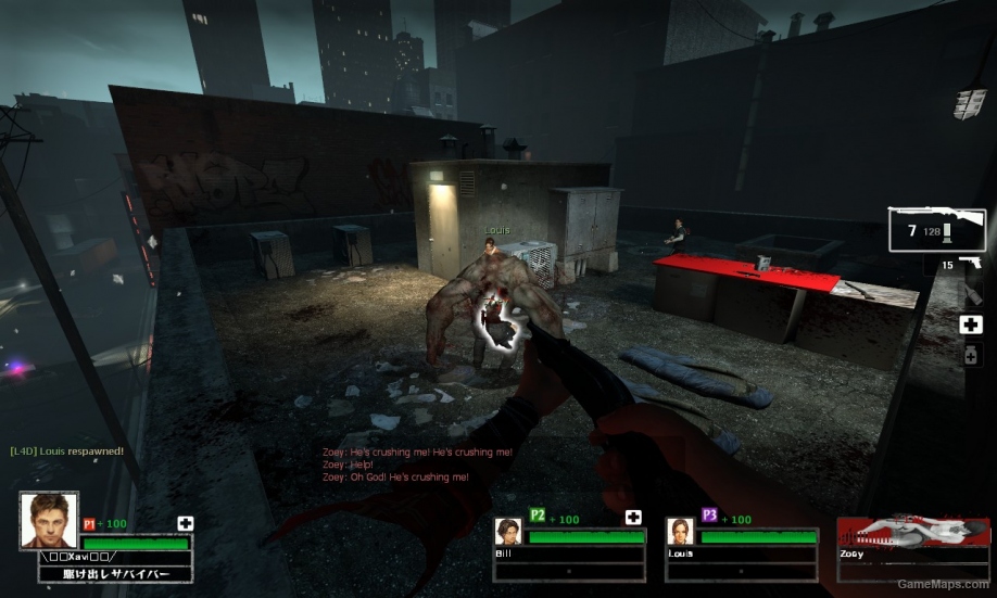 L4D2 Japanese arcade styled hud to L4D1