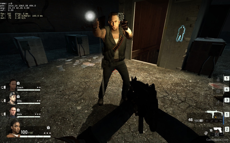 L4D2 Survivors in L4D1 Survivors Suits