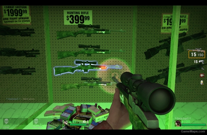 l4d2 wallpaper hunting rifle camo skin