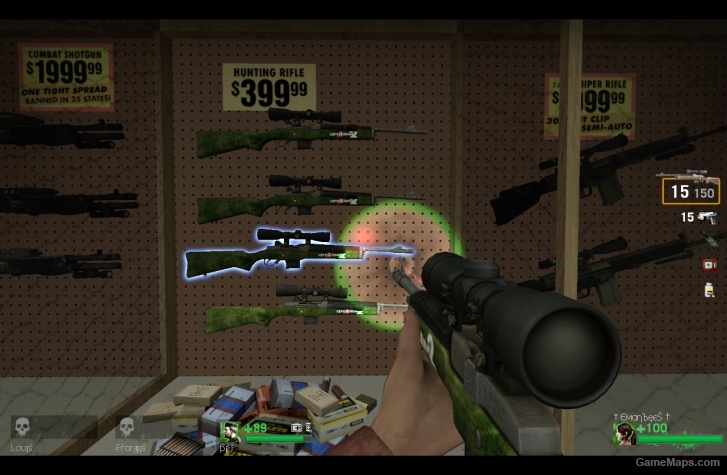 l4d2 wallpaper hunting rifle camo skin