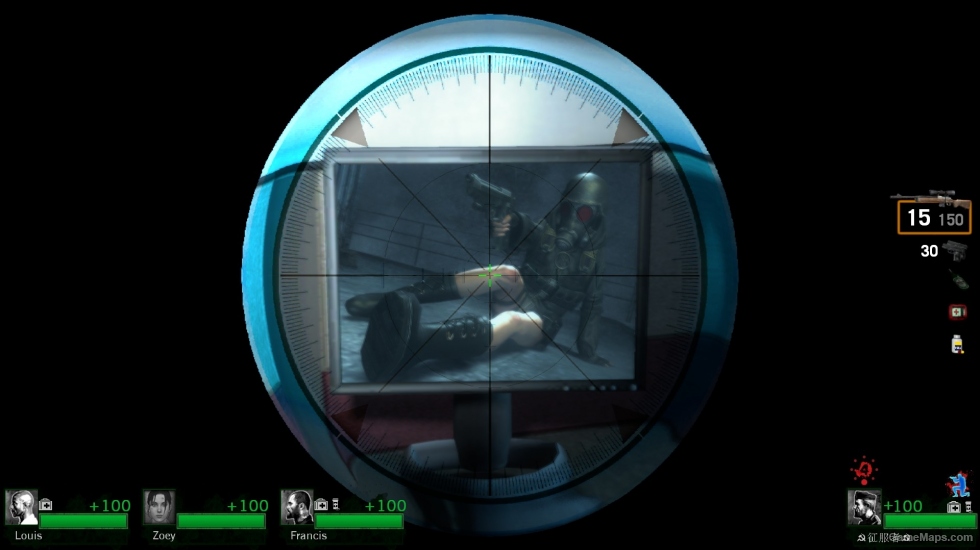 l4d pc desktop-lady hunk