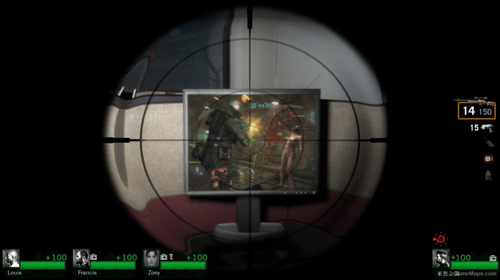 l4d pc desktop-lady hunk(2)