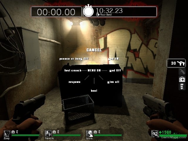 L4D radial cheat menu script