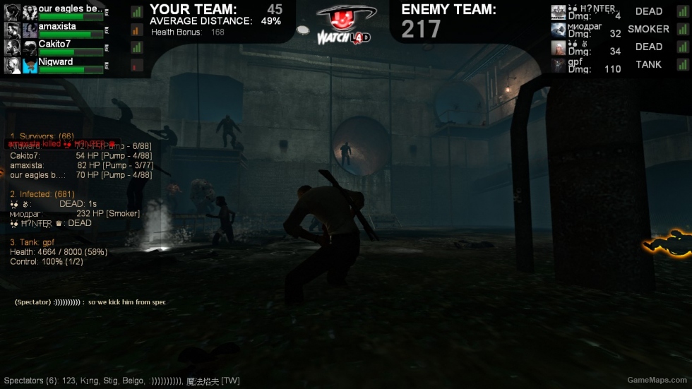 Left 4 Dead 1 The Neutral Casting HUD