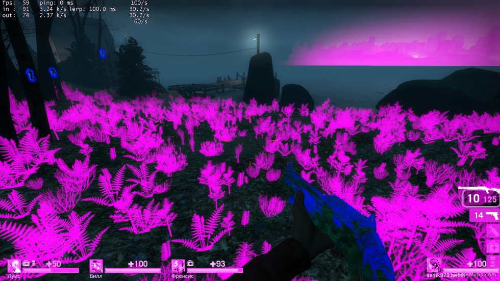 Left 4 Dead colors