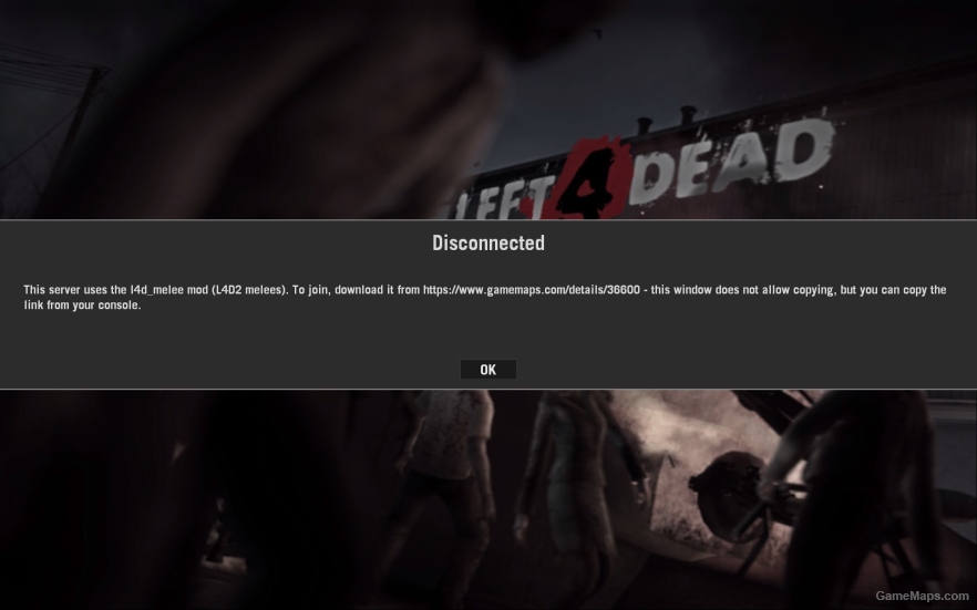 Left 4 Dead DLC Melee Weapon