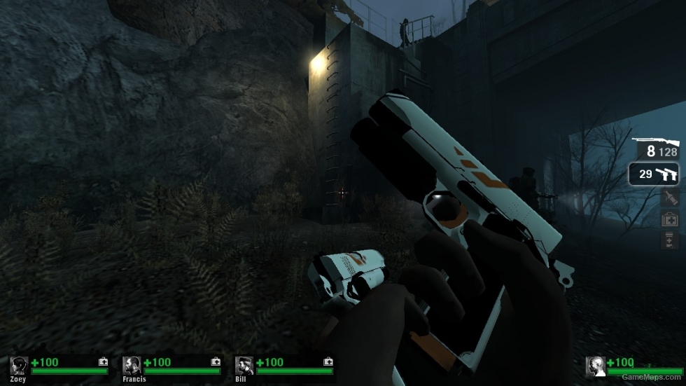 Left 4 Dead Skin Pistols Asiimov