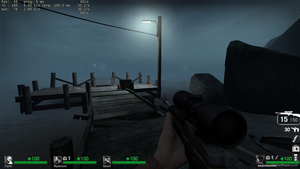 Left 4 Dead Swimming in air