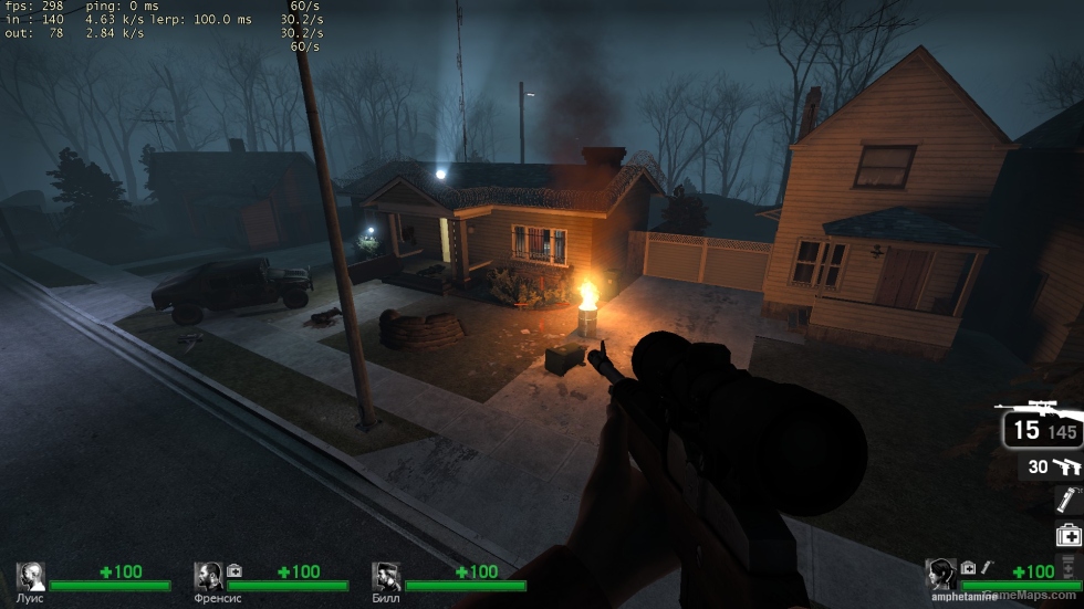 Left 4 Dead Swimming in air