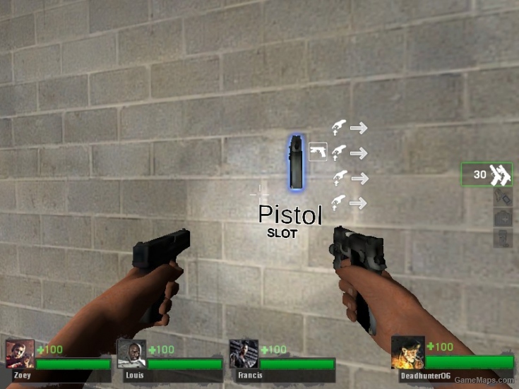 Left 4 dead transparent icons