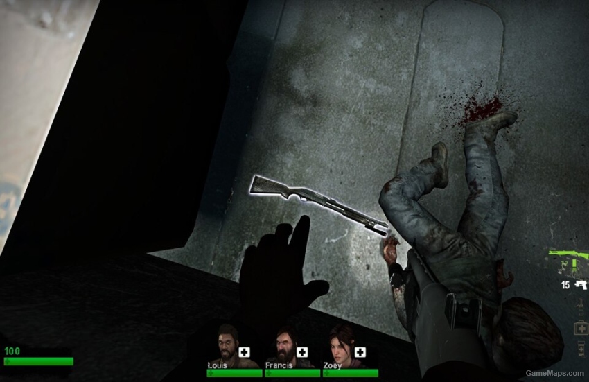 Left 4 Dead Zero Shotgun Skin