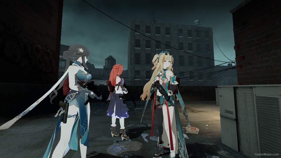 Left 4 Honkai - 4 survivor pack (port)