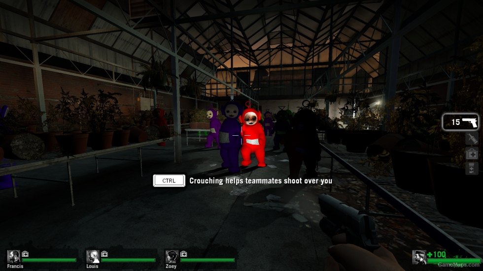 Left 4 Teletubbies Without HL2 Zombies