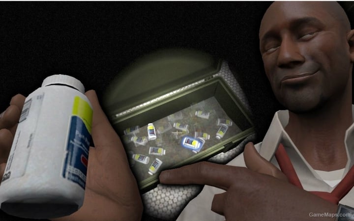 Louis Pills with "pills here" sound