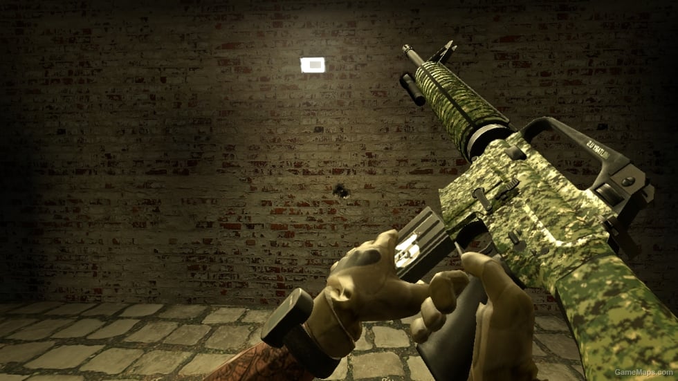 M16 Camuflated Military For L4D