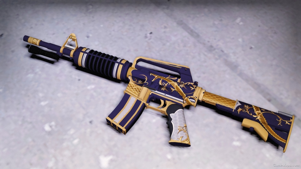 M4a1S Golden coil (Left 4 Dead) GameMaps