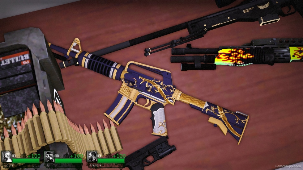 M4a1-S Golden coil