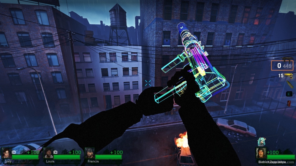 Mac-10 Glass & Rainbow style