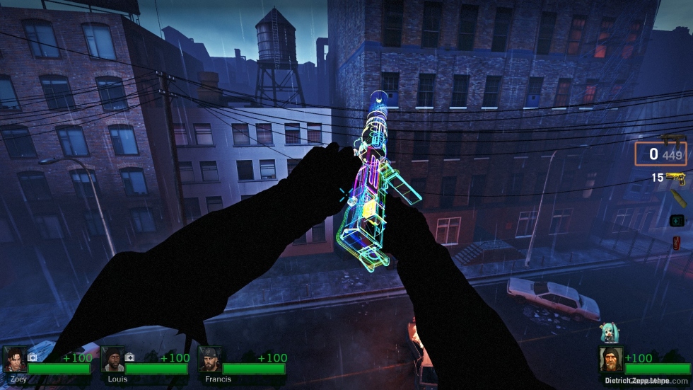 Mac-10 Glass & Rainbow style