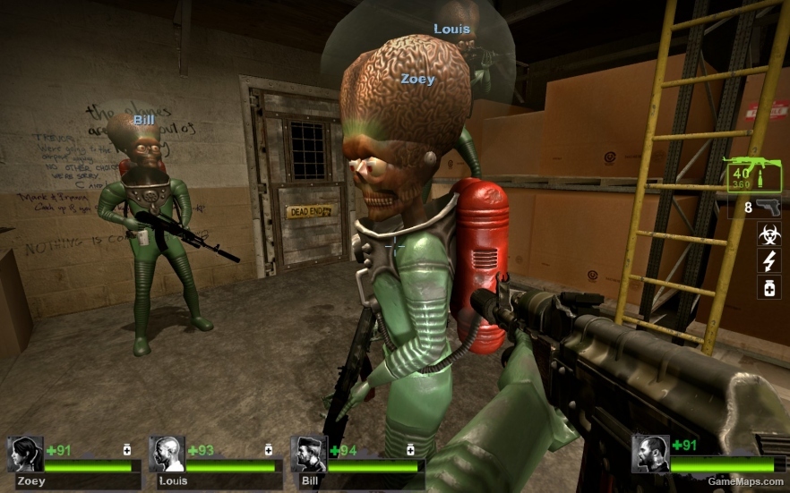 Mars Attacks' Martians (Left 4 Dead) (Left 4 Dead) GameMaps