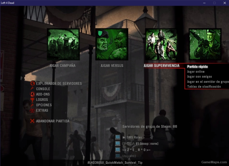 menu de L4D2 para L4d1