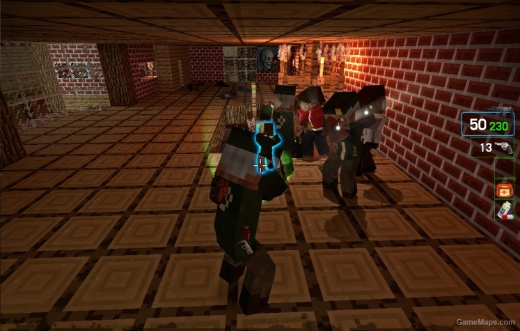 Minecraft Survivors to L4D1