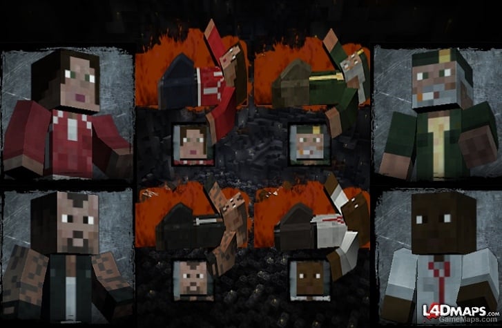 Minecraft Survivors to L4D1