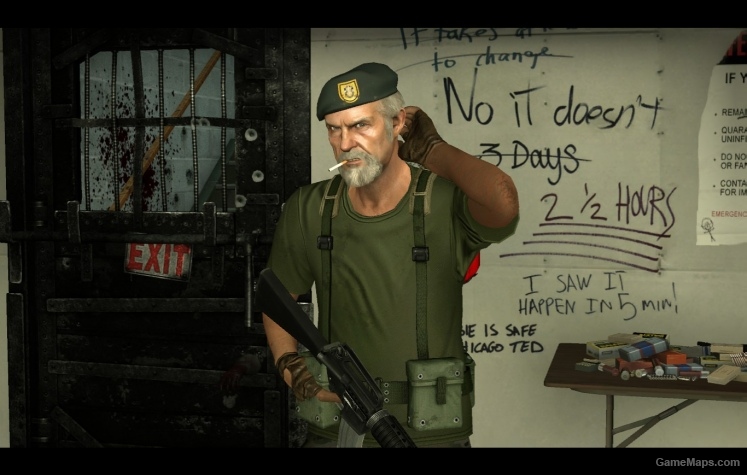 multicam survivalist bill l4d1