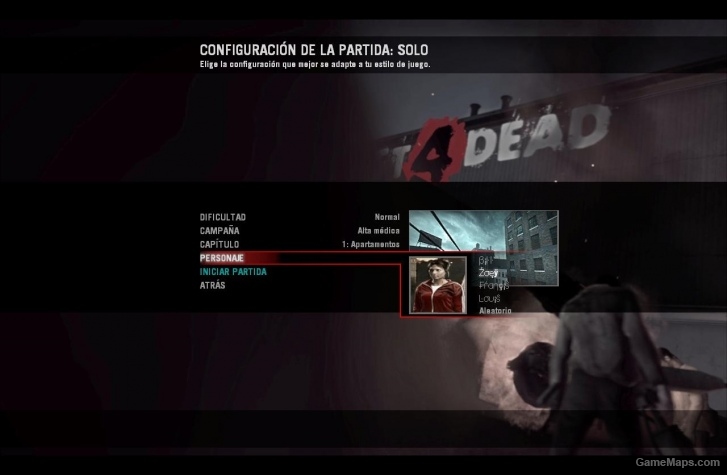 Panel and icono survivors left4dead the movie