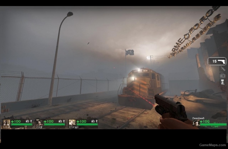 Panel and icono survivors left4dead the movie